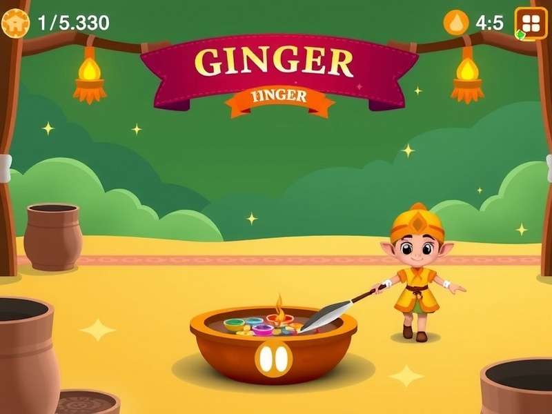 Ginger Magic Showdown gameplay screenshot