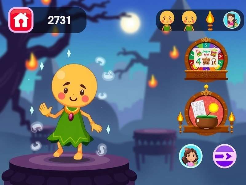 Ginger Magic Showdown character selection